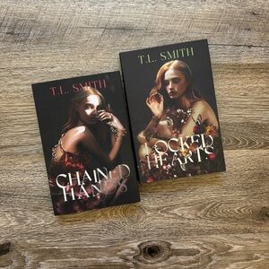 Mystic Box TL Smith, Chained Hands, Locked Hearts, Hardcover Books